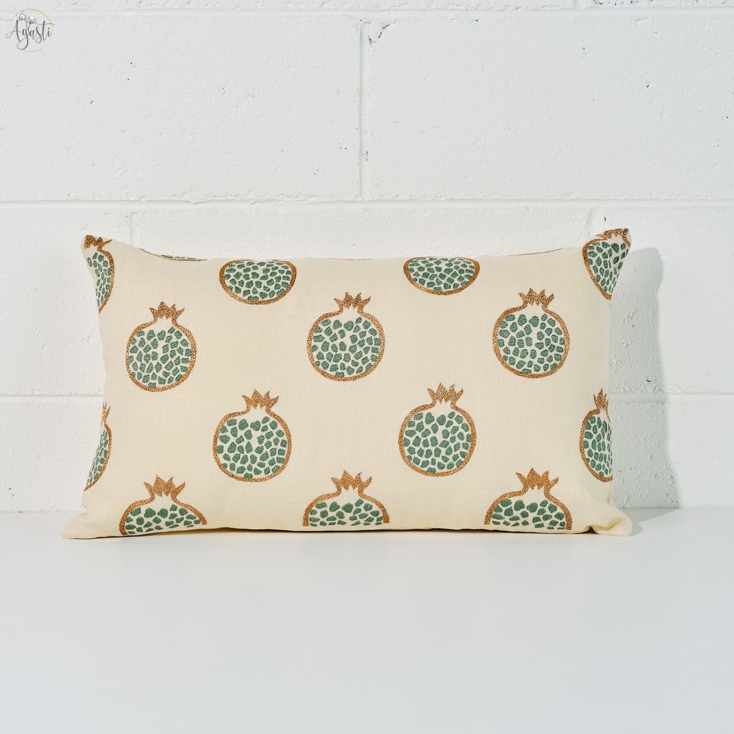 Pomegranate Embroidered Cushion Covers 50x30cm