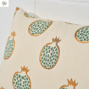 Cotton linen cushion cover 50x30cm