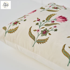 cotton cushion cover hand made