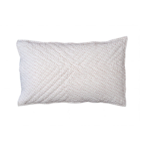 Aranyani Azure hand block-printed pillow case