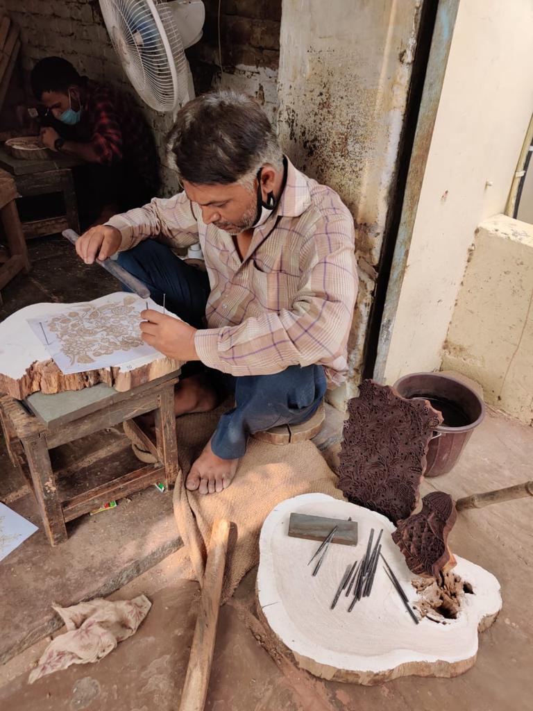 Master block printers with decades of craft
