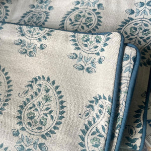 paisely cushion closeup